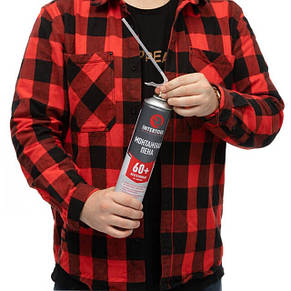 Піна монтажна, всесезонна, 750 мл/1000 г. 60 л.+, трубочка INTERTOOL FS-1100, фото 4