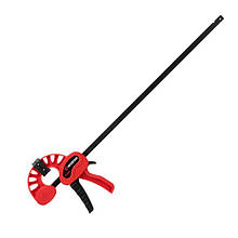 Струбцина автомат 450*60 мм, зусилля затискача до 70 кг INTERTOOL HT-6145