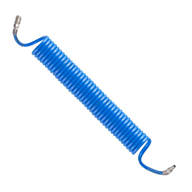 Шланг спіральний поліуретановий 10 м, 8*12 мм INTERTOOL PT-1716, фото 1