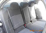 Чохли на сидіння Міцубісі Лансер Х Спортбек (чохли з екошкіри Mitsubishi Lancer X Sportback стиль Premium), фото 8