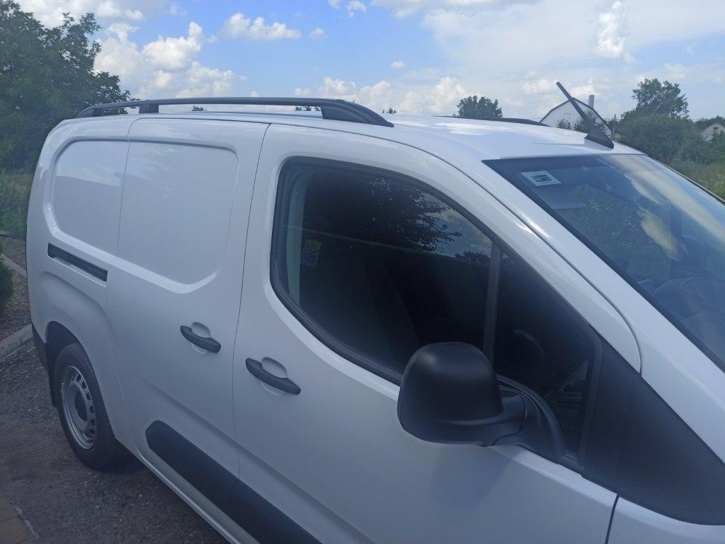 Рейлінги Skyport (чорні) Довга база для Peugeot Partner/Rifter 2019- рр