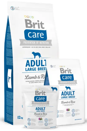 Brit Care Adult Large Breed Lamb & Rice, 12 кг. Британ Каре корм з ягням і рисом для великих собак. 509966, фото 1
