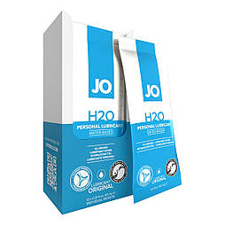 Набір лубрикантів Foil Display Box — JO H2O Lubricant — Original — 12 x 10ml 777Store.com.ua