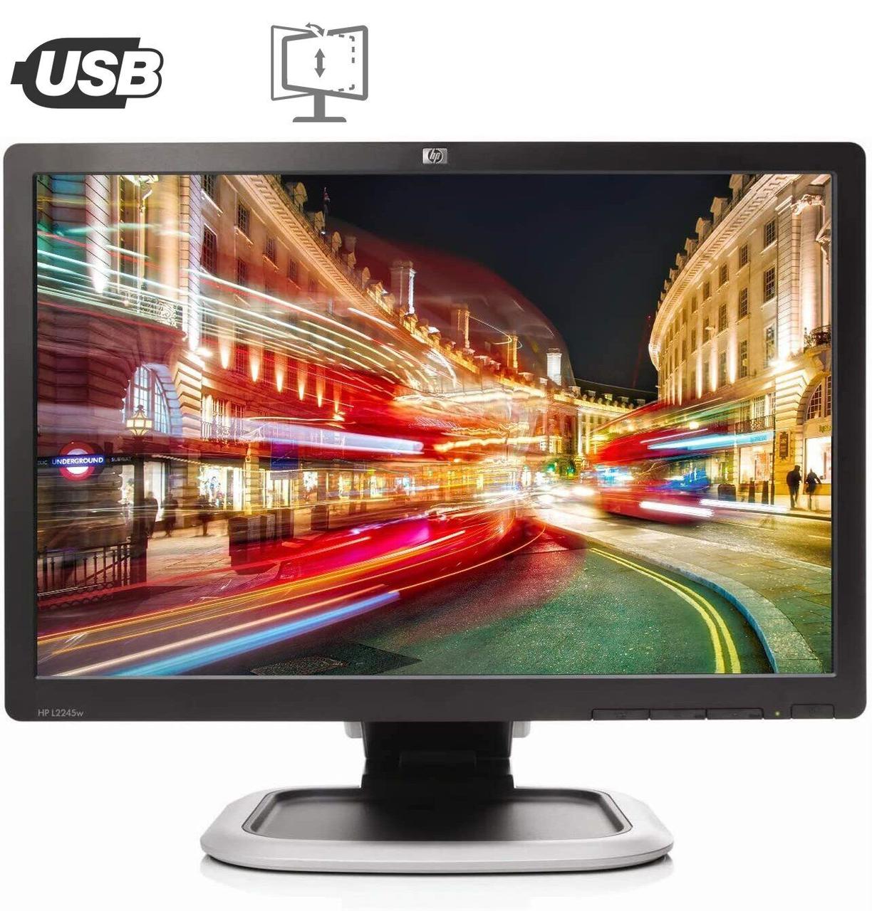 Монитор Hewlett-Packard L2245w / 22" (1680x1050) TN / DVI, VGA, USB ...