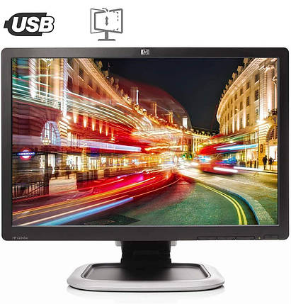 Монитор Hewlett-Packard L2245w / 22" (1680x1050) TN / DVI, VGA, USB / VESA 100x100, фото 2
