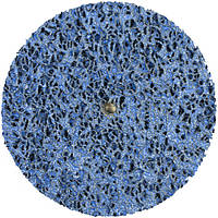 Круг зачистной корал без основы синий средняя жесткость Polystar Abrasive d-125 мм