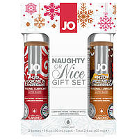 System JO Naughty or Nice Gift Set - Candy Cane & Gingerbread (2 x 30 мл) Feromon