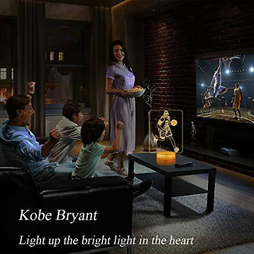 Декоративна лампа HYODREAM Kobe Bryant Night Light Basketball Gift Side Table Lamp LED Decor