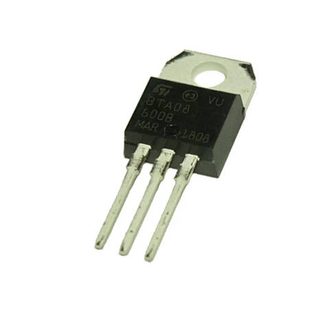 Симистор BTA08-600B 600V 8A ТО-220, фото 1