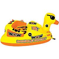 Водный лодочный аттракцион плюшка для лодки катера гидроцикла Double Ducky 2P Towable 19-1050