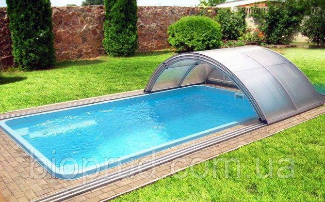 Утеплення басейнів павільйоном.