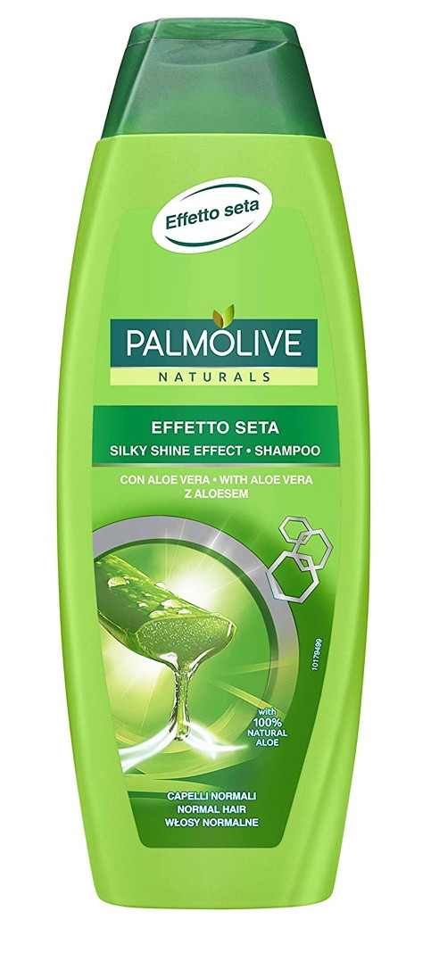Шампунь Palmolive 350 мл Шелковистый блек с алоэ