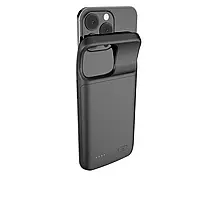 Чохол акумулятор AmaCase для iPhone 14/14 Pro Чорний New (4800 мАч)