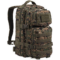 Рюкзак тактический военный Mil-Tec US Assault Pack Digital Woodland вудленд 20 литров