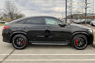 Підніжки Mercedes GLE Coupe C167 (2020+) тюнінг пороги майданчика