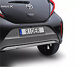Захисна накладка заднього бампера для Toyota Aygo X 2022+, фото 6