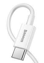 Кабель Baseus Superior Series Fast Charging Cable Type-C to Lightning PD 20W 0.25m CATLYS-02 White, фото 4