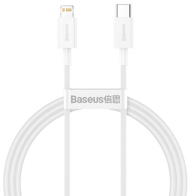 Кабель Baseus Superior Series Fast Charging Cable Type-C to Lightning PD 20W 0.25m CATLYS-02 White
