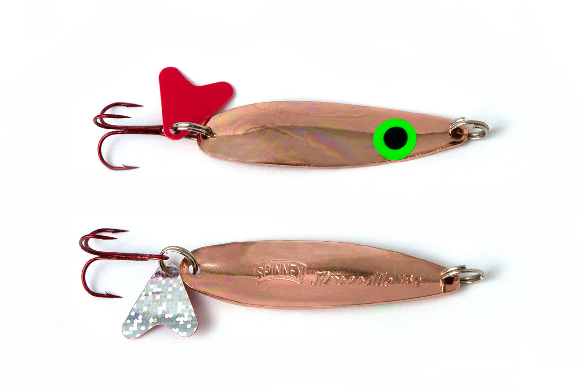 Блешня Spinnex Krocodile, Мідь, 16g