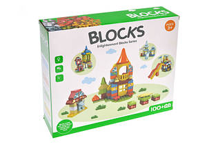 Конструктор Дитячий майданчик Blocks Y333-2, великі блоки, 105 дет.