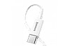 Кабель Baseus Superior Series Fast Charging Cable Type-C to Lightning PD 20W 0.25m CATLYS-02 White, фото 8