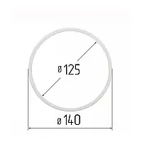 Термокільце для натяжних стель d - 125 мм