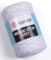 Пряжа Macrame cotton Lurex-720