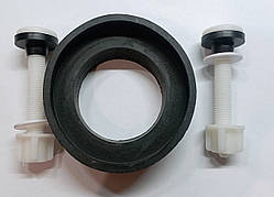 Прокладка між бачком і унітазом із кріпленням.