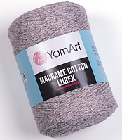 Пряжа Macrame cotton Lurex-727