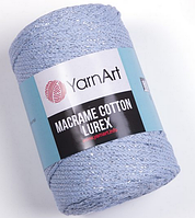 Пряжа Macrame cotton Lurex-729