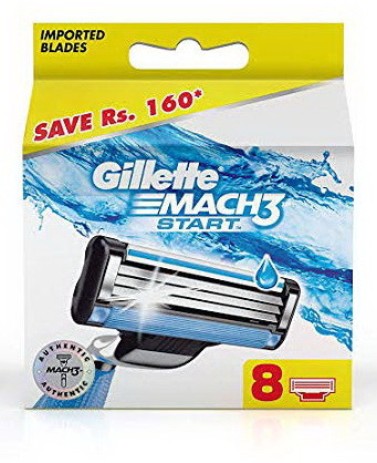 Картридж Gillette "Mach3" Start" (8)