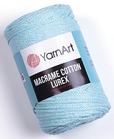 Пряжа Macrame cotton Lurex-738