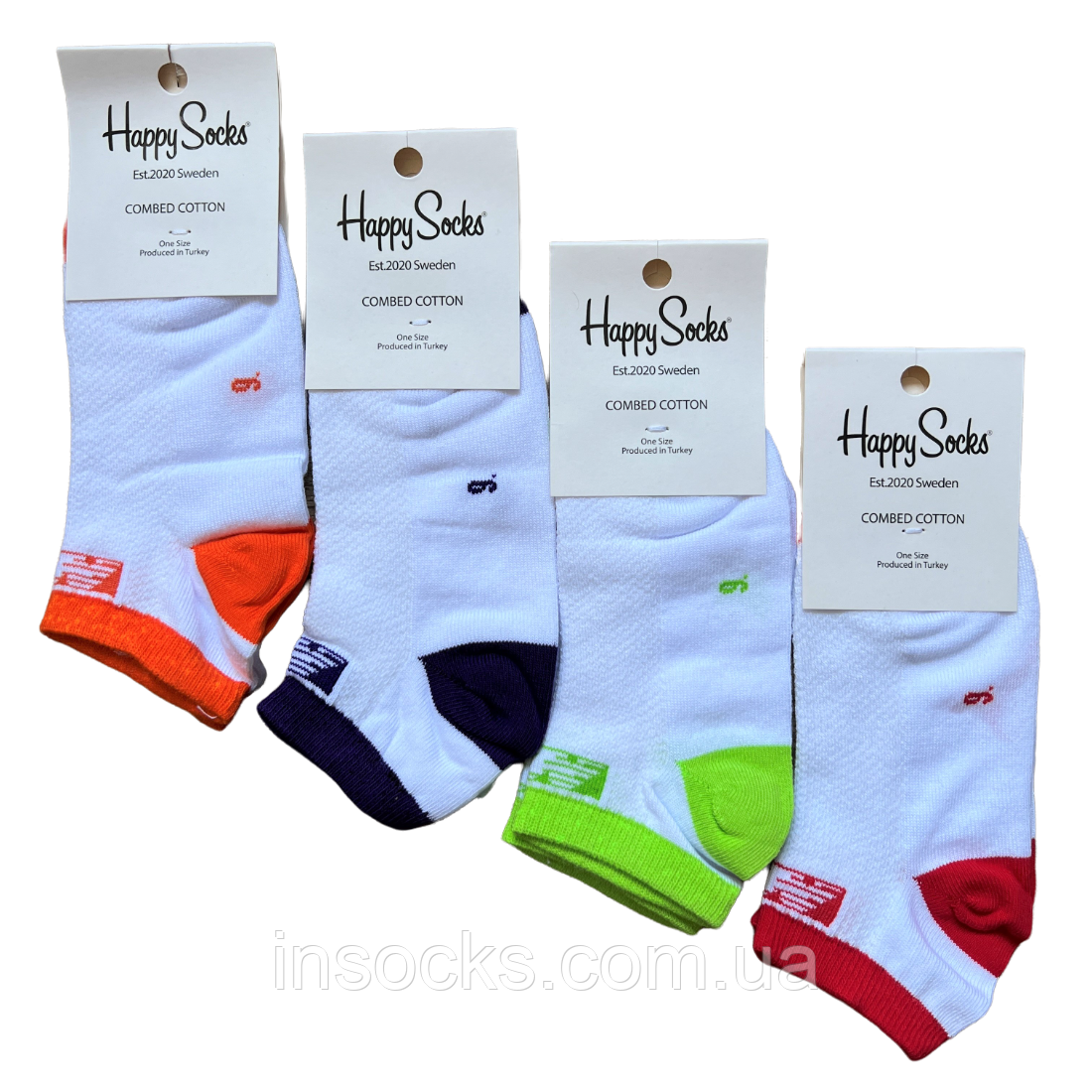 Шкарпетки дитячі літні "Happy Socks" NB. Сетка. 11 років., фото 1