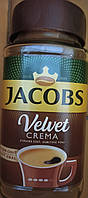 Кофе растворимый Jacobs Velvet crema Якобс Вельвет крема 200г