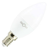 Світлодіодна лампа Biom BT-549 C37 4W E14 3000 К матова