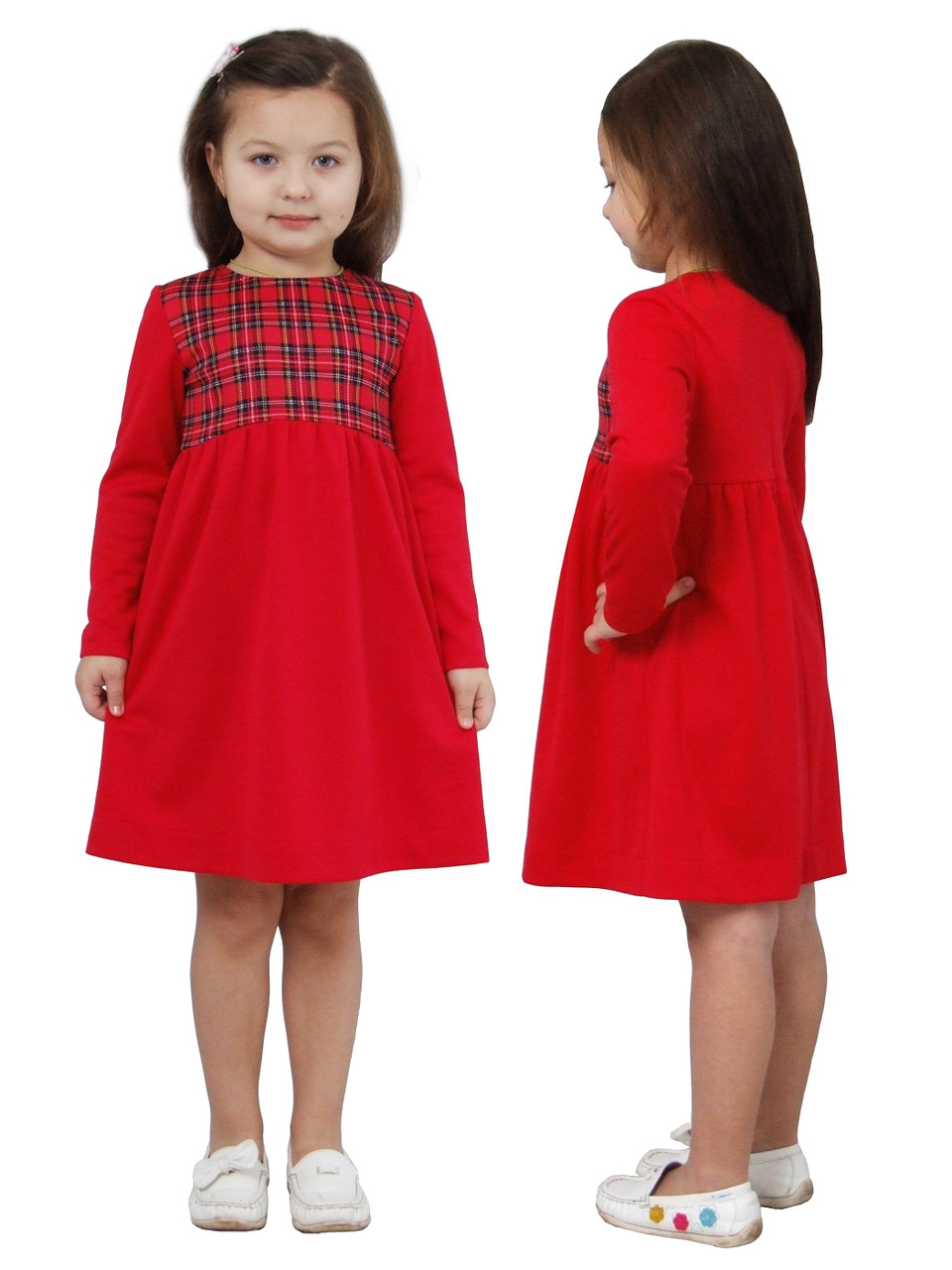 Сукня дитяча з довгим рукавом П- 1123 зростання 104 тм "Попелюшка", фото 1