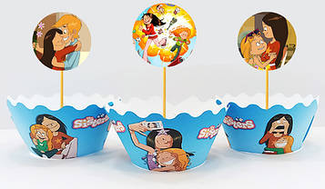 "Сестри" - Топпери+Капкейки