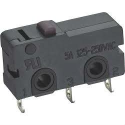 Мікроперемикач ON-(ON) 5A 125/250VAC KW4-1