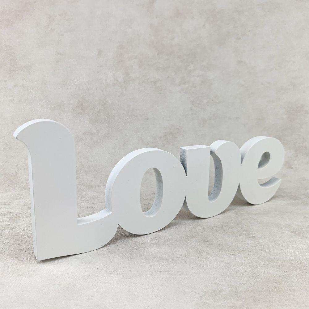 Настольна дерев'яна табличка Love хртн0002б
