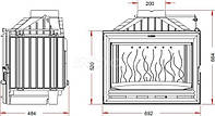 Камінна топка Invicta 700 Option з шибером, фото 2