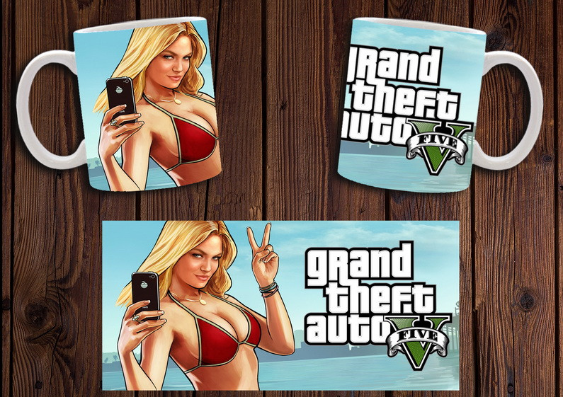 Чашка "GTA V" / Кружка ГТА 5 №8