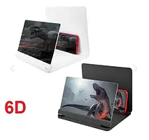 6D HD Збільшувач Екрана Телефон Ввічнювальне Скло 3d 3D