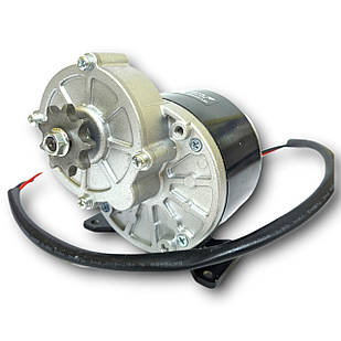 Електро мотор 350W 36 вольтів з редуктором MY1016Z3 двигун