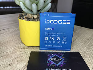 Батарея, живлення: Акумулятор для Doogee X5, X5 Pro Посилена 3100мАч, фото 2