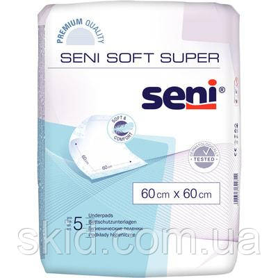 Пелюшки Seni Soft 60х60 см №5