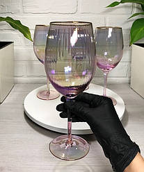 Келих для вина "Оптик-голд", 325 мл