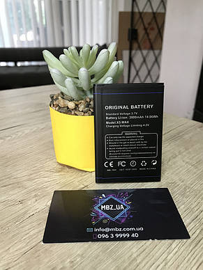 Акумулятор, батарея Doogee X5 MAX, X5 MAX Pro 3800 mAh, фото 2