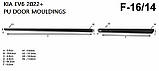 Молдинги на двері для KIA EV6 2022+, фото 7