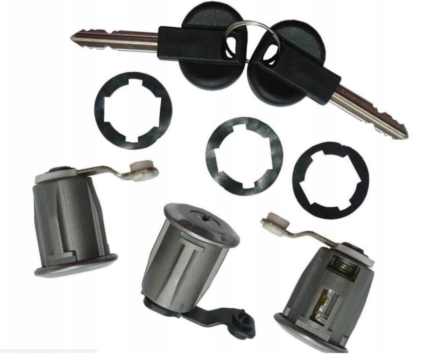 Личинка замка дверей передньої Л+П+З Citroen Berlingo 96-08 Polcar 5790Z10A, фото 1