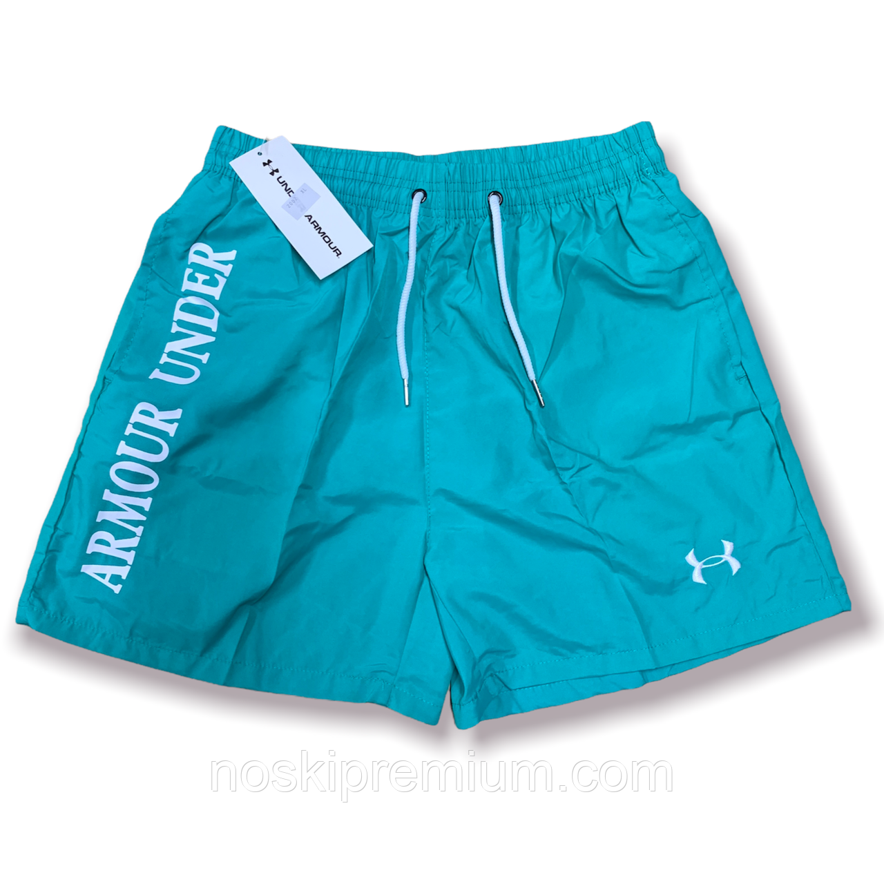 Шорти чоловічі Under Armour, розміри L-4XL, бірюзові, 2002